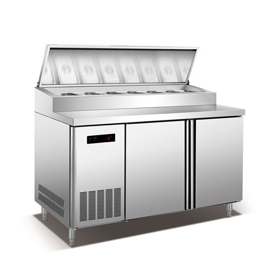 披(pī)薩台雪櫃